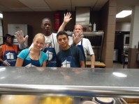 getting ready to serve lunch |  | Global Youth Village