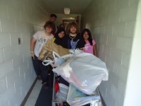 group with school supplies |  | Global Youth Village